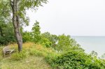 Relax with a beverage as you take in the beauty of Lake Michigan